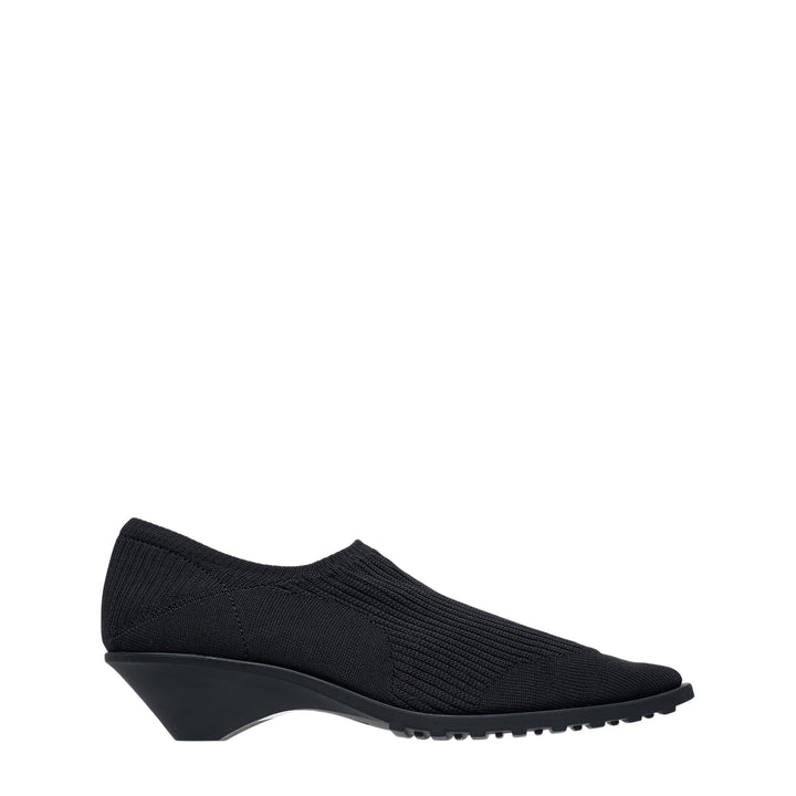 Anna Knit Wedge Slip-Ons