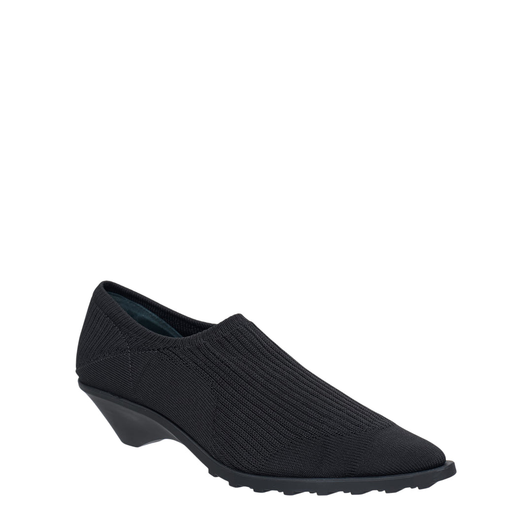 Anna Knit Wedge Slip-Ons