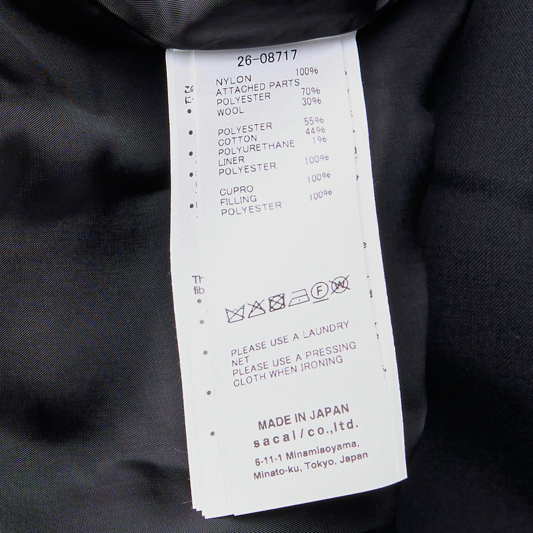Nylon Twill Suiting Vest