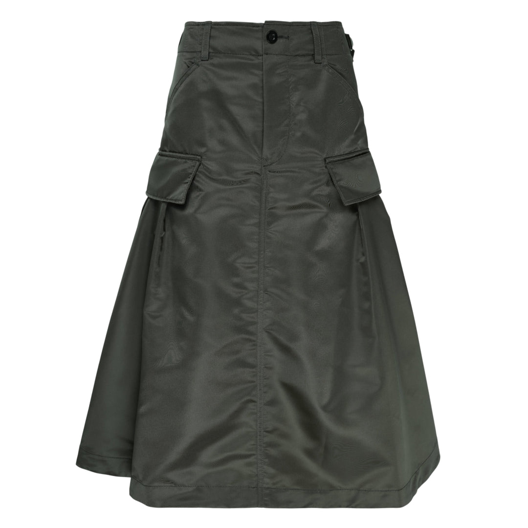 sacai Nylon Twill Cargo Skirt