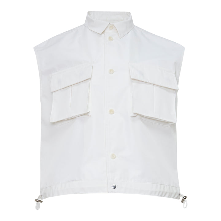Taffeta Bonding Satin Vest