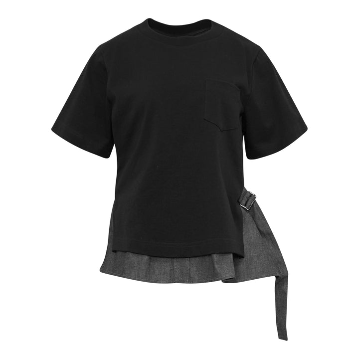 Denim x Cotton Jersey Tee
