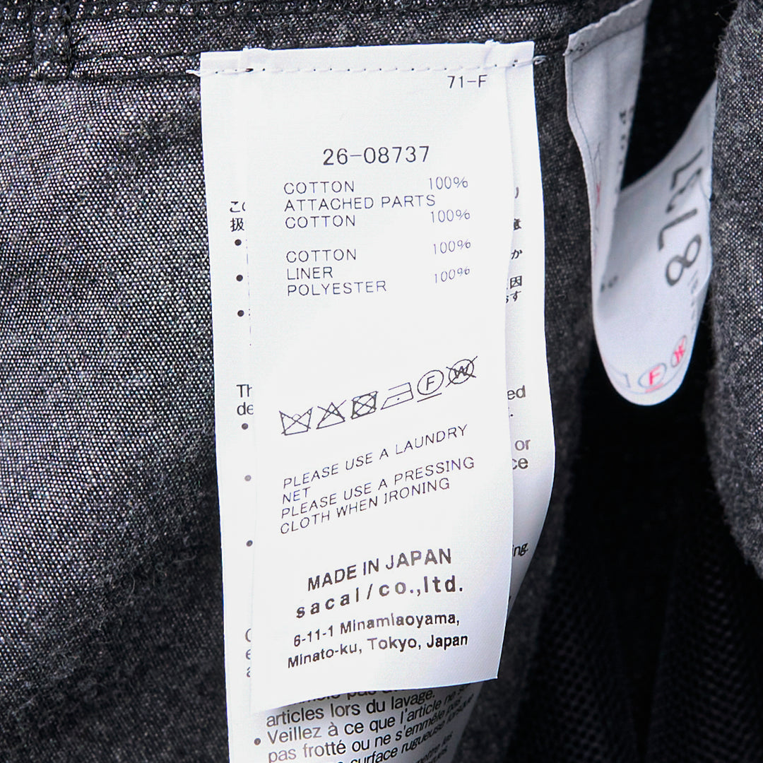Denim x Cotton Jersey Tee