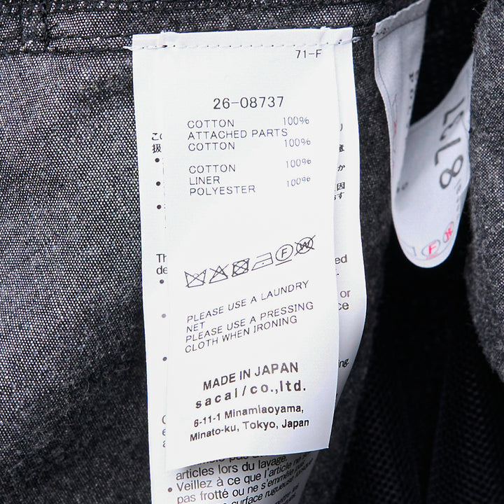 Denim x Cotton Jersey Tee