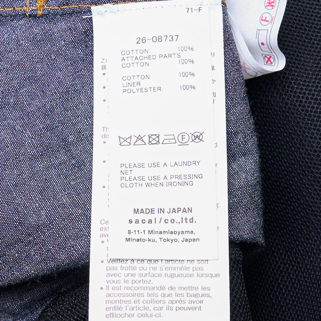 Denim x Cotton Jersey Tee