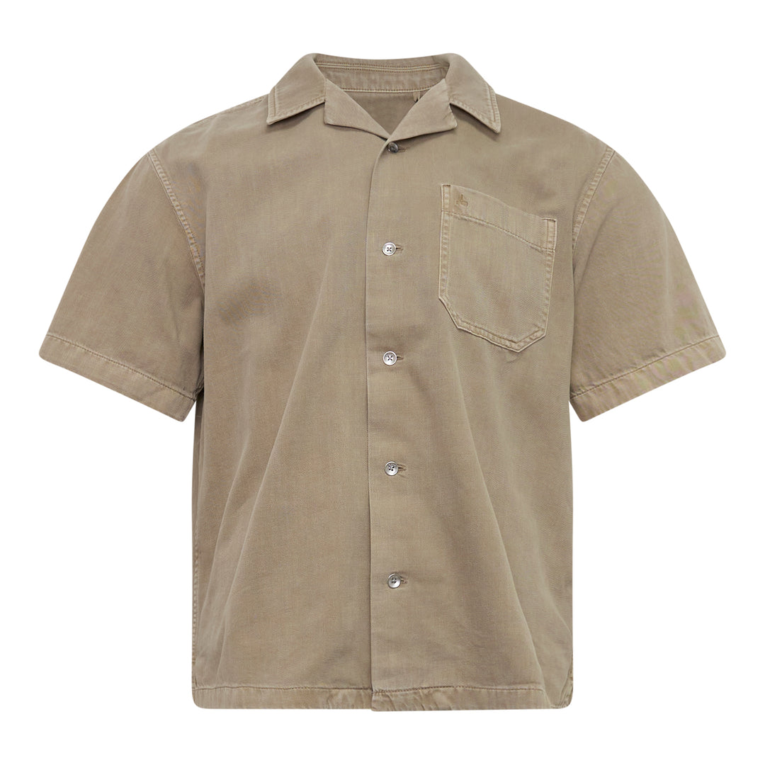 Resort Short Sleeve Denim Shirt