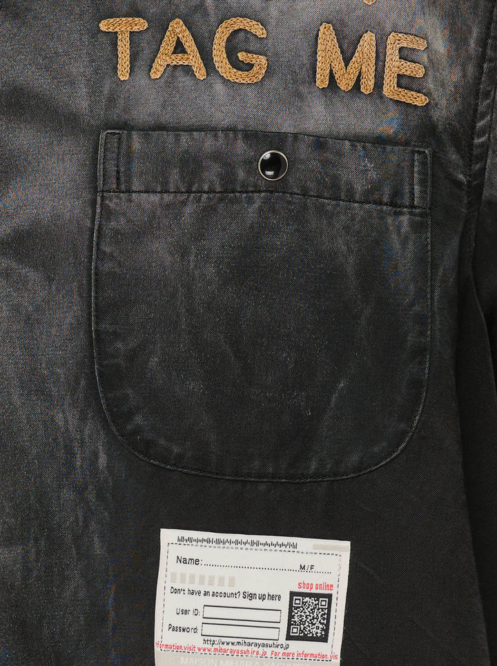 MIHARA YASUHIRO Combined Shirt T-Shirt - view 3