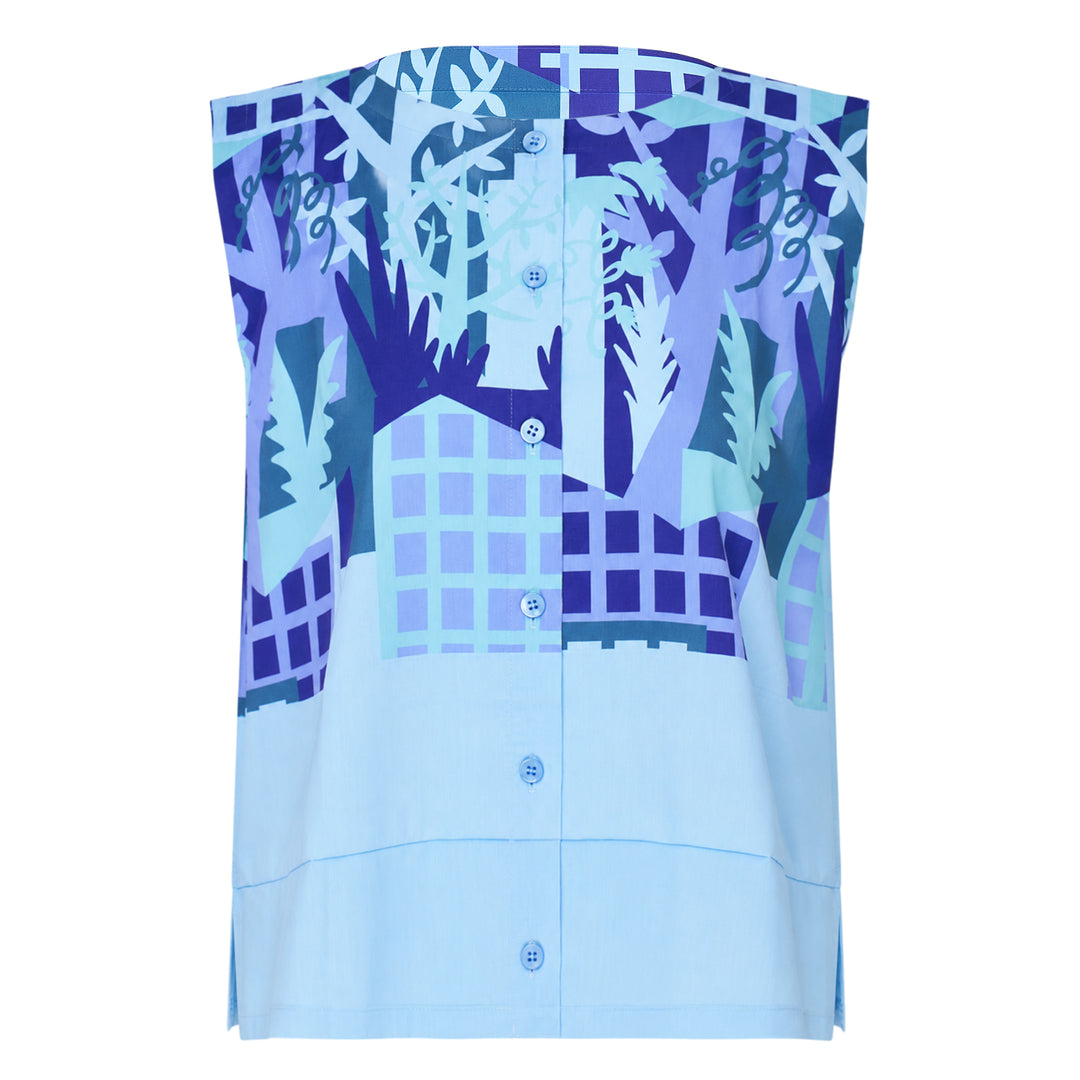 Building Print Tank Top