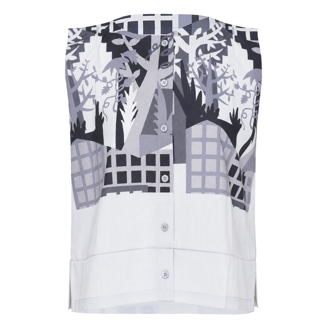 Building Print Tank Top