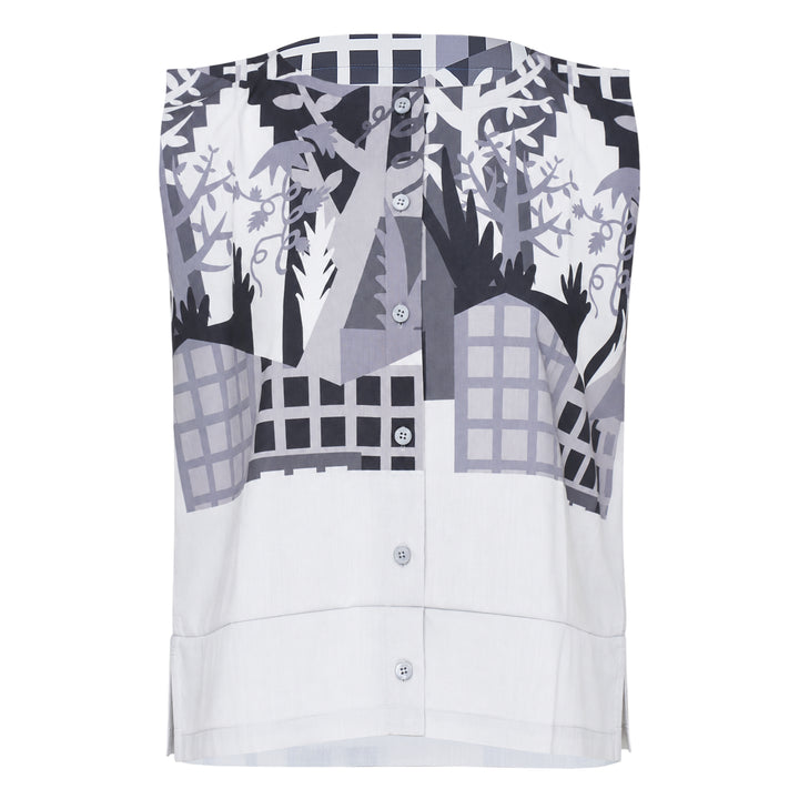 Building Print Tank Top