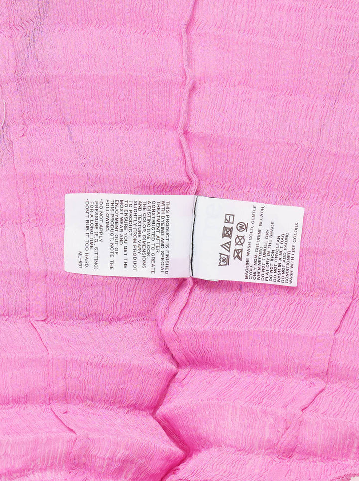 me ISSEY MIYAKE Accordion See-Through Crepe - view 3