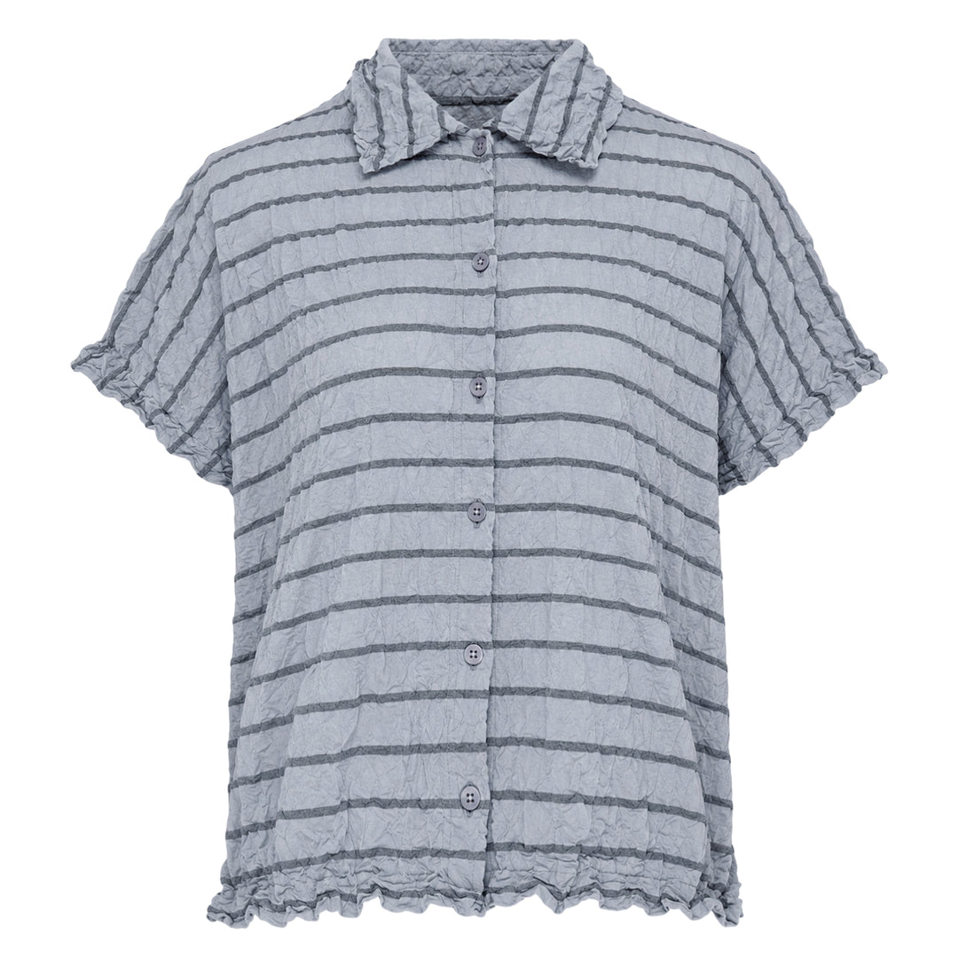 Stripe Meringue Short Sleeve Shirt