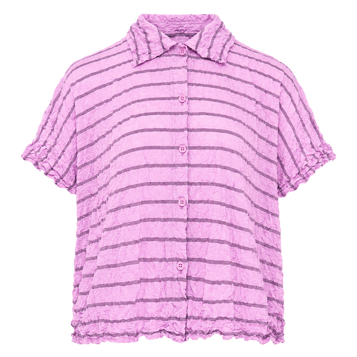 Stripe Meringue Short Sleeve Shirt