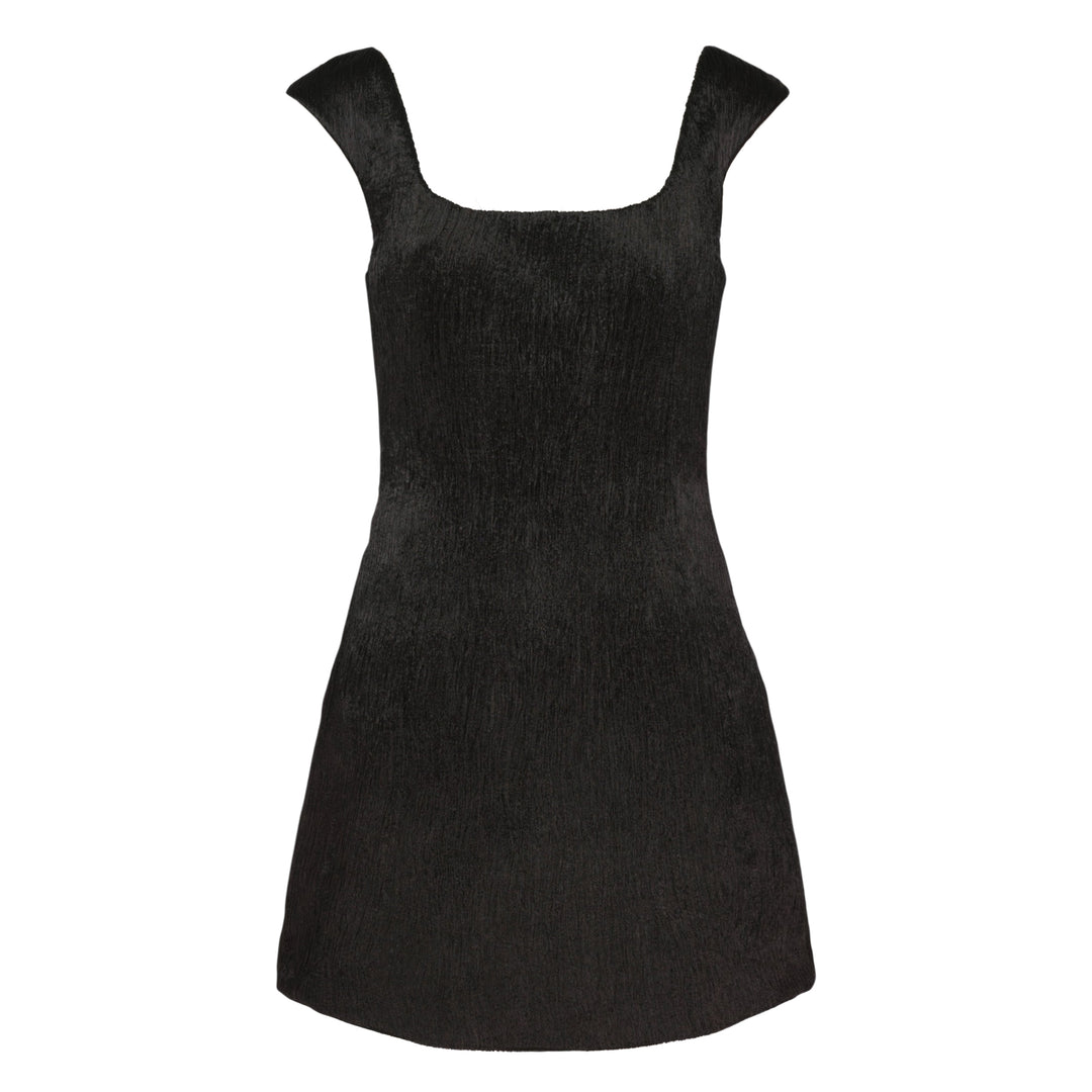 Hand Pleated Mini Dress