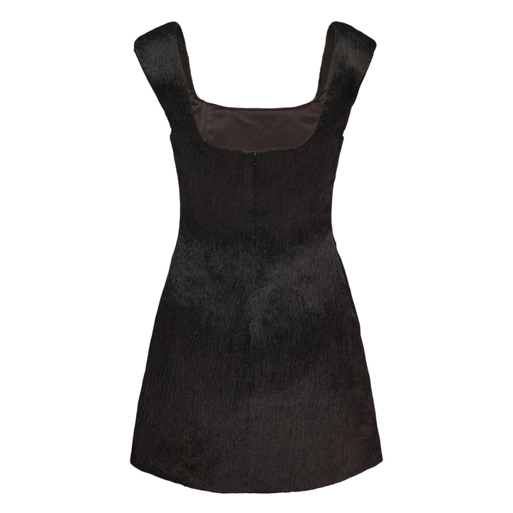 Hand Pleated Mini Dress