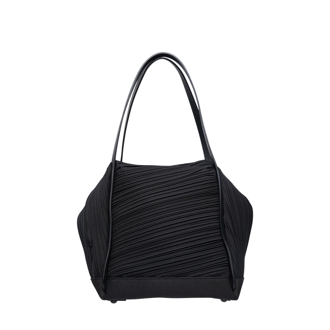 Bias Pleats Shoulder Bag