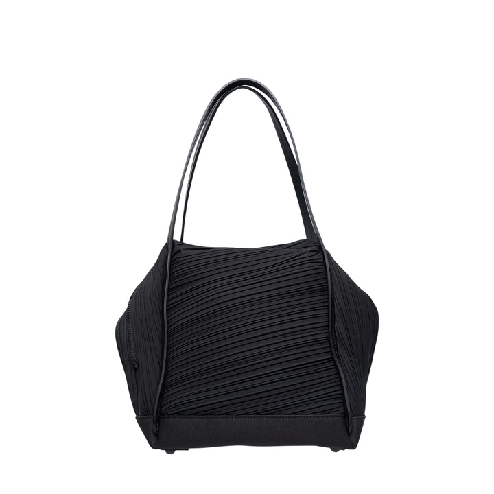 Bias Pleats Shoulder Bag