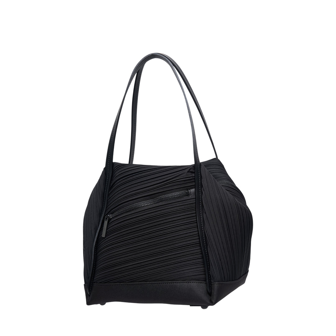 Bias Pleats Shoulder Bag
