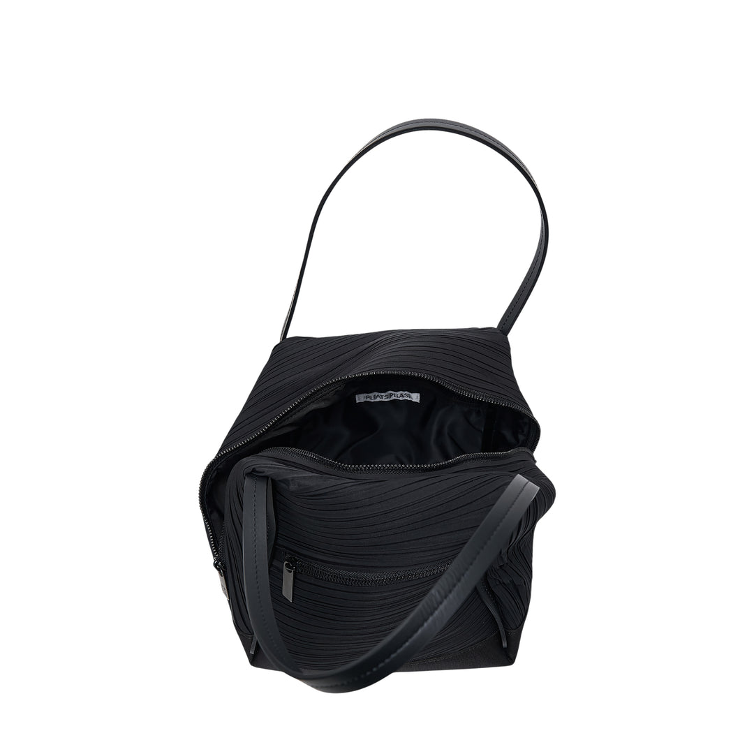 Bias Pleats Shoulder Bag