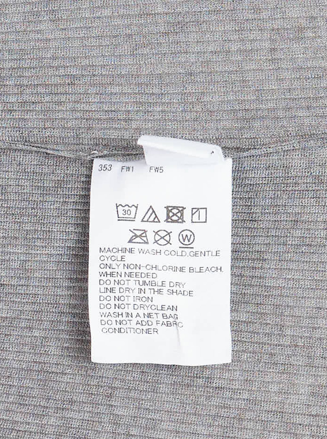 Pleats Please Issey Miyake Mist Basics Tank Top in heathered grey, featuring a fine-ribbed knit, scoop neckline, and slim sleeveless silhouette on a white background - view 3