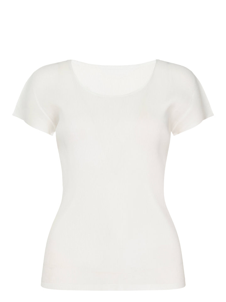 PLEATS PLEASE ISSEY MIYAKE Mist Basics Round Neck Top