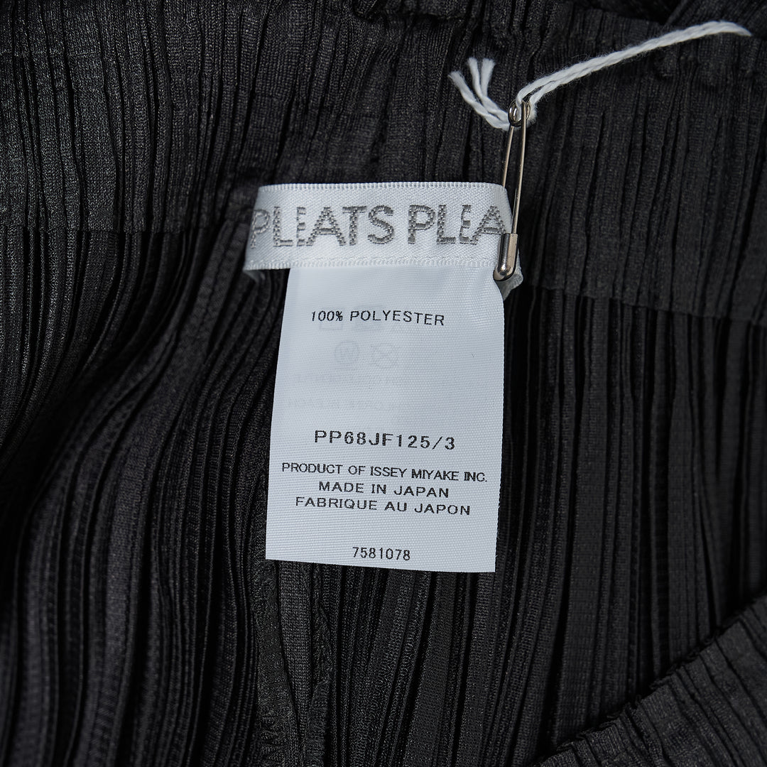 Pleats Please Issey Miyake Monthly Colors August wide-leg micro-pleated trousers in warm cream with elasticated waist
