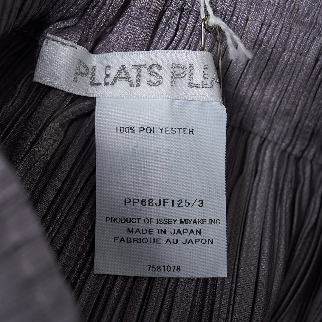 Pleats Please Issey Miyake Monthly Colors August wide-leg micro-pleated trousers in warm cream with elasticated waist