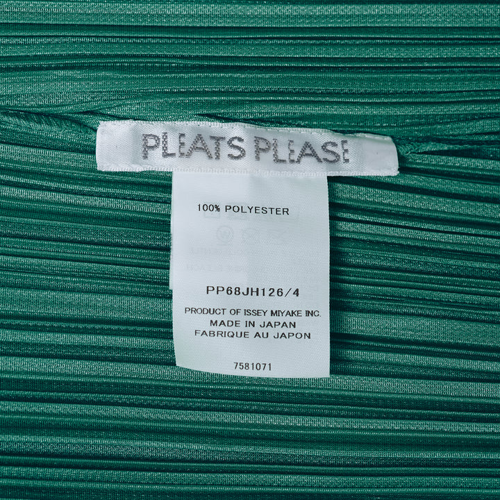 Pleats Please Issey Miyake Monthly Colors August micro-pleated short sleeve maxi dress in black