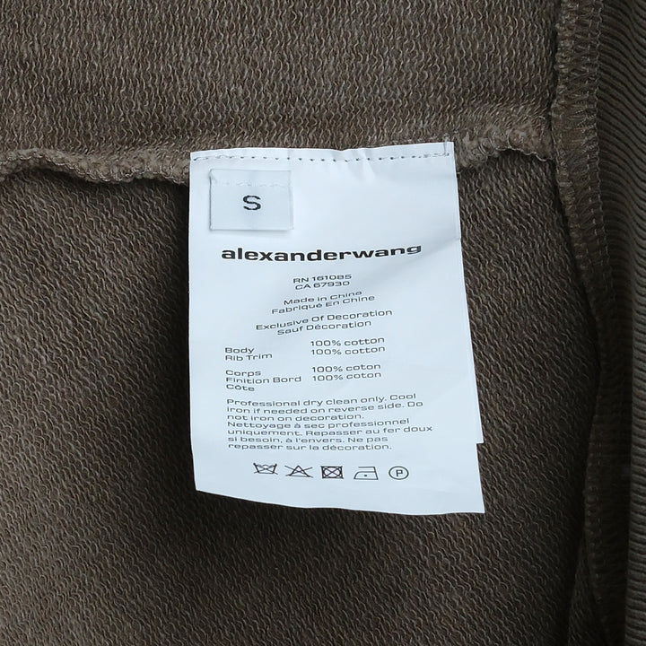 Allover Hotfix Zip-Up Hoodie