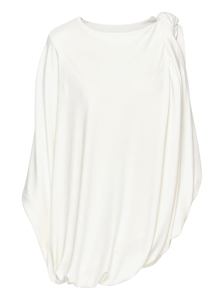 Alexander Wang Asymmetric Draped Twisted Top