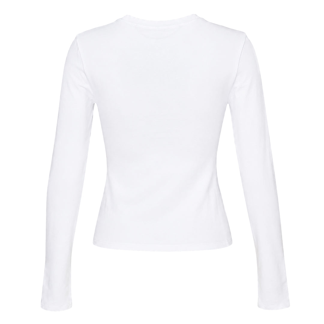 Logo Print Long Sleeve Tee