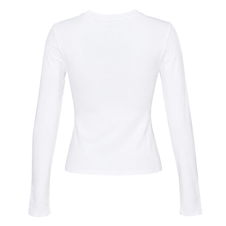 Logo Print Long Sleeve Tee