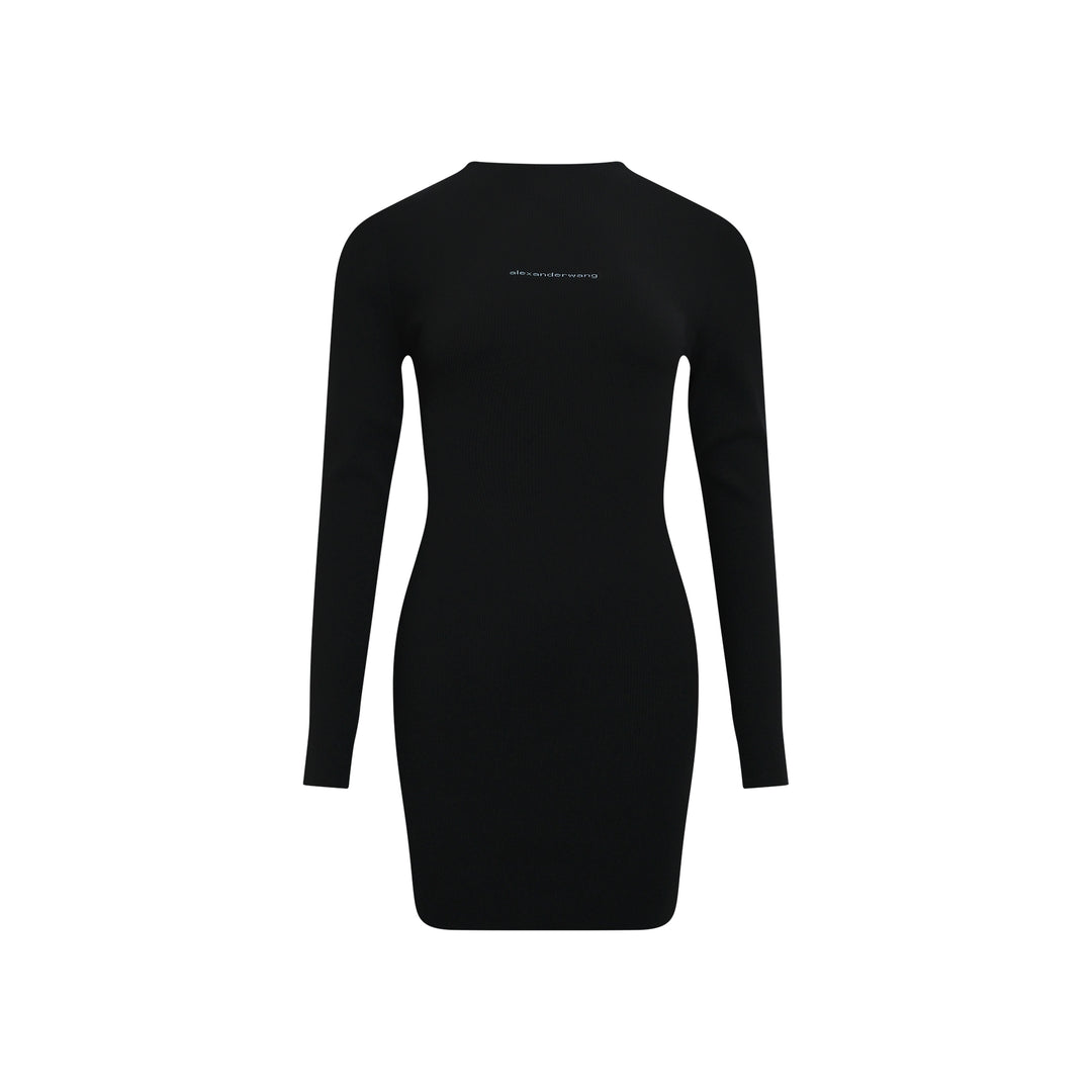 Long Sleeve Crew Neck Dress