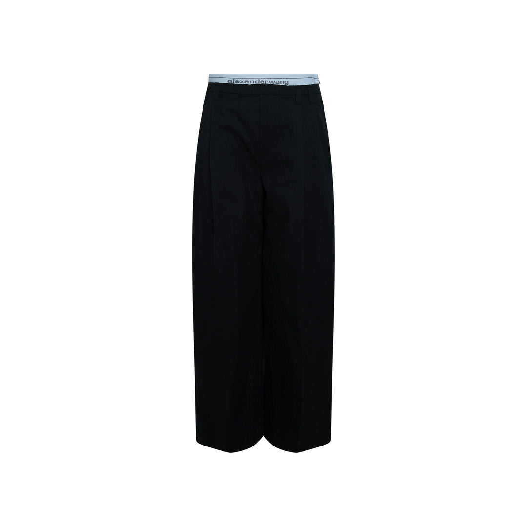 High-Rise Tailored Pants