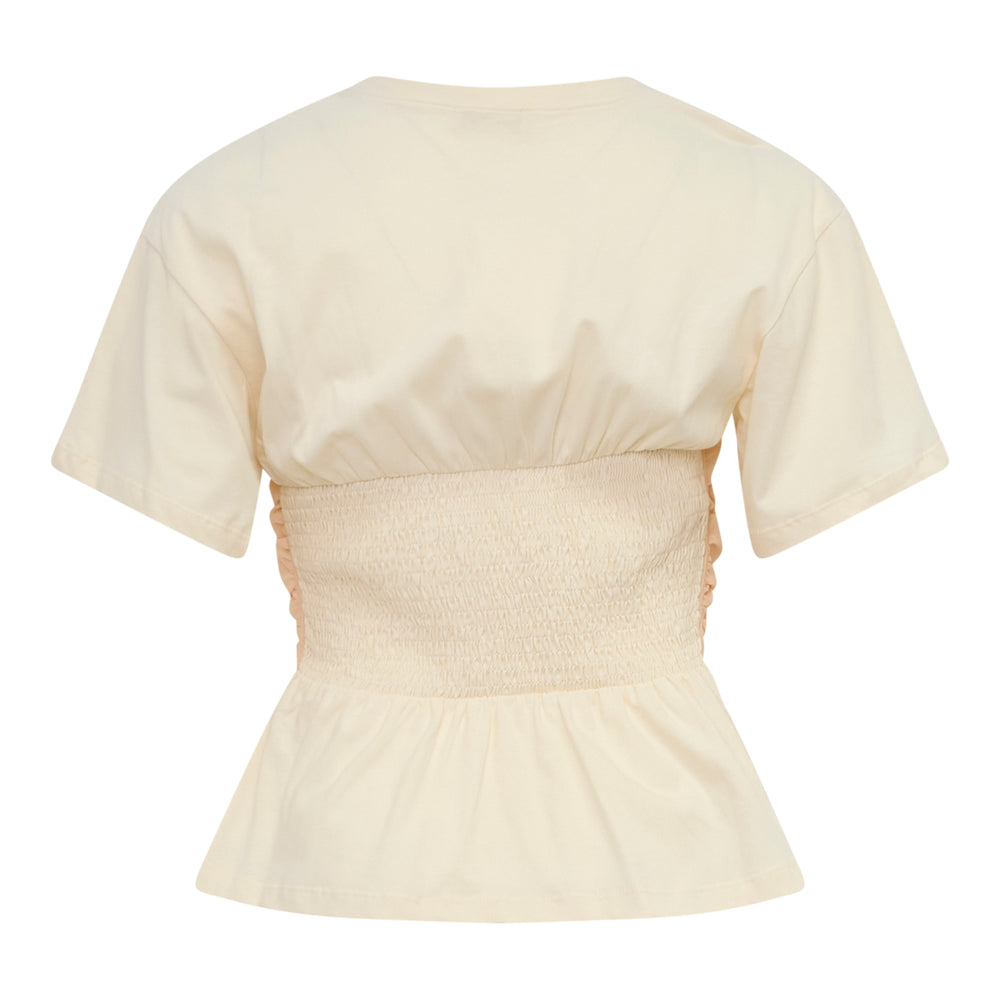 Ulla Johnson Mila Short Sleeve Cotton Top - view 2