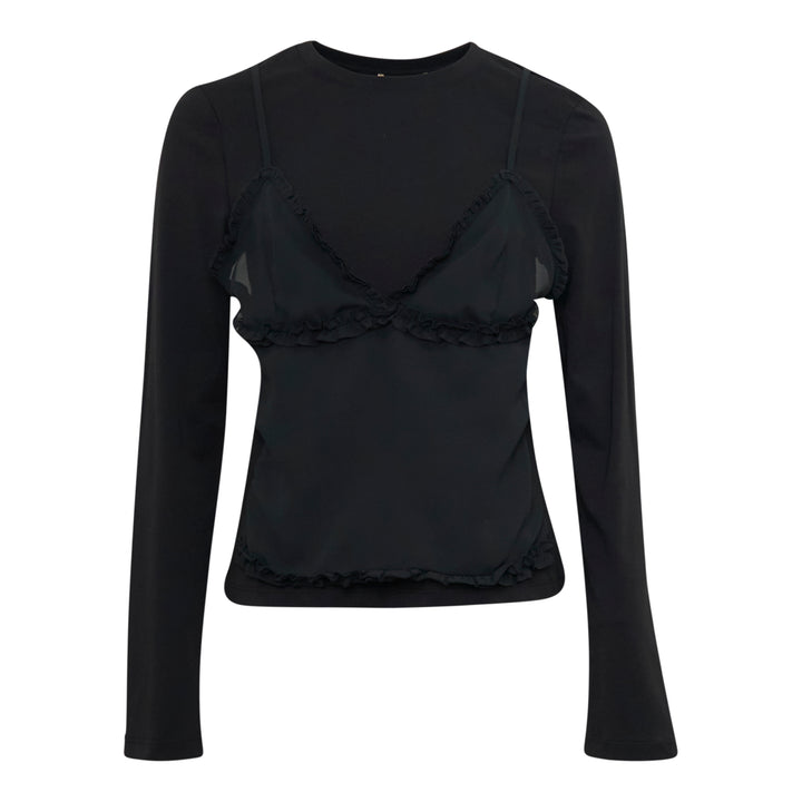 Freda Long Sleeve Cotton Top