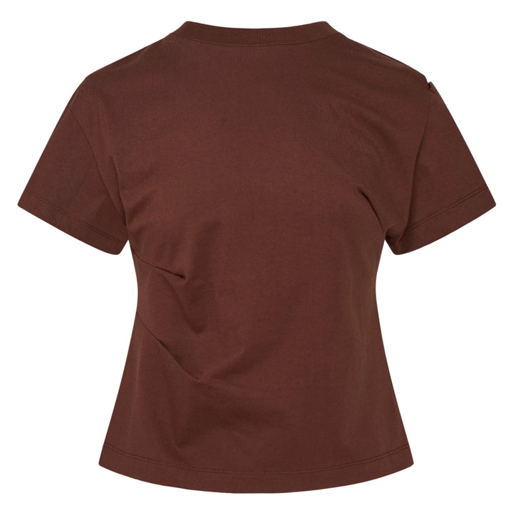 Backward Shoulder Slit Tee