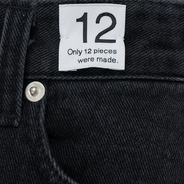 Inside-Out Denim Skirt