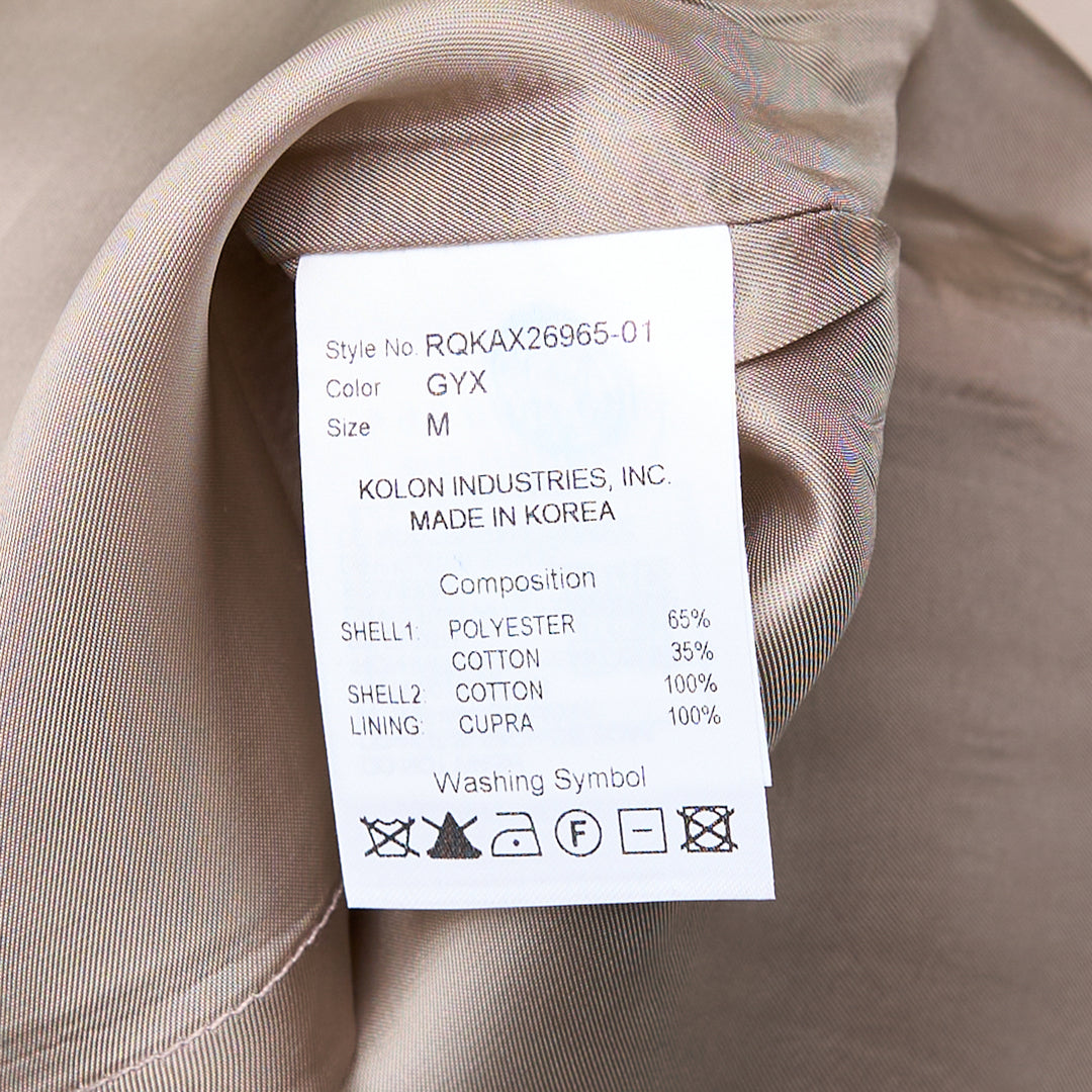Cotton Asymmetric Wrap Skirt