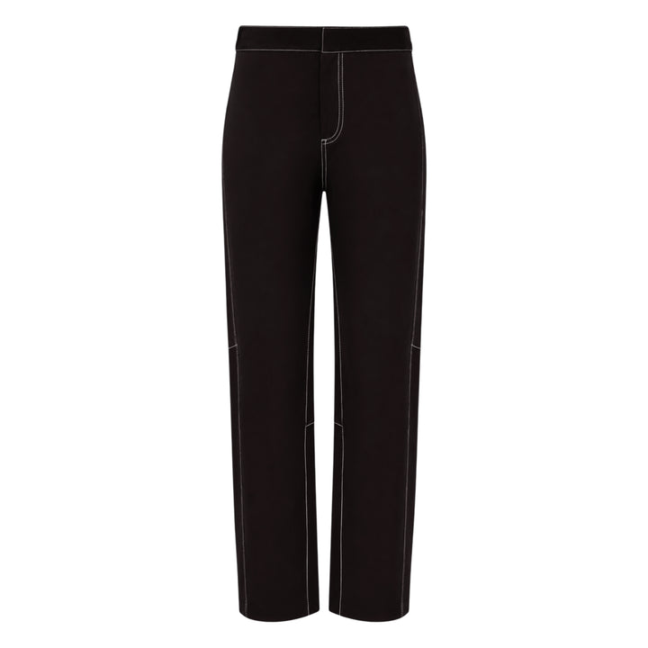Vito Ponte Cropped Contrast Stitch Pants