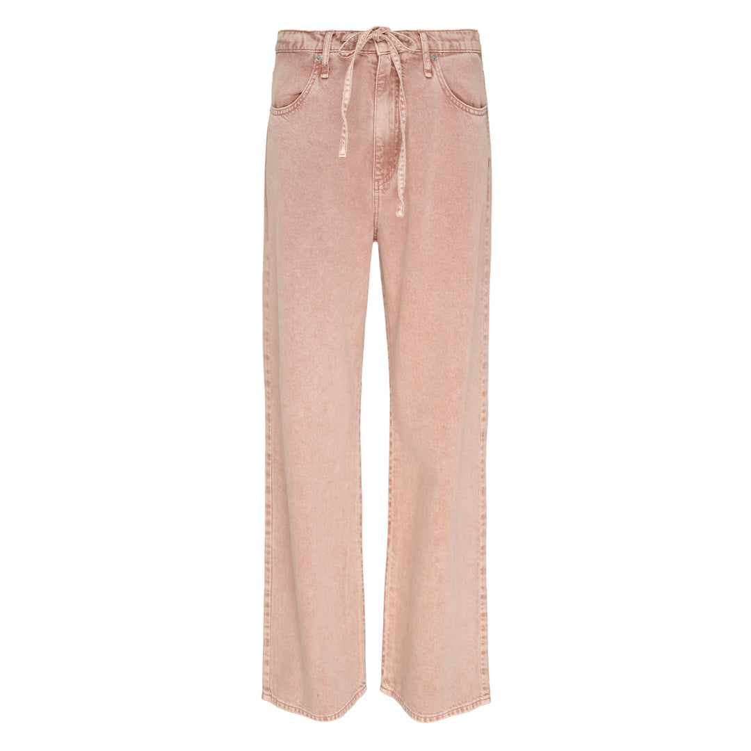 Phoebe Drawstring Wide Leg Jeans