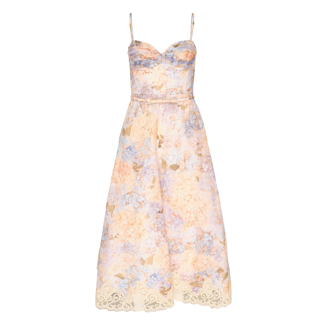 Valiant Tucked Midi Dress
