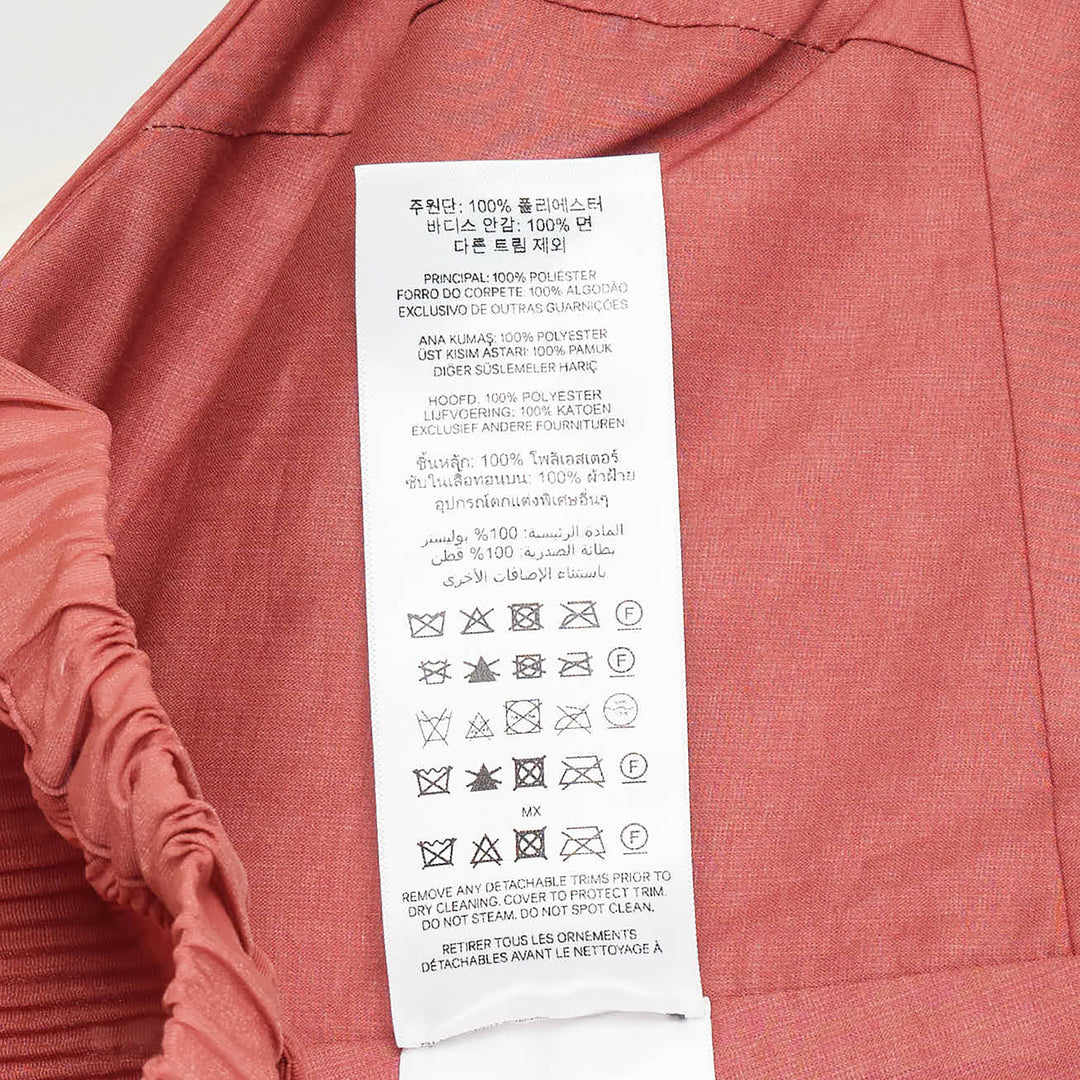 Pleated Bodice Wrap Top