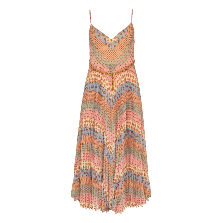 Sunray Pleated Picnic Dress