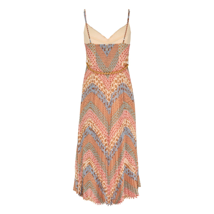 Sunray Pleated Picnic Dress