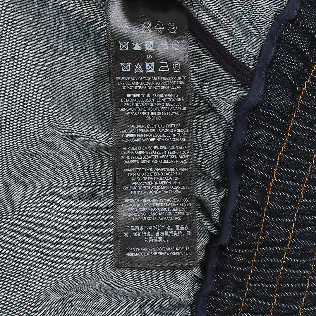 Denim Handkerchief Bomber Jacket