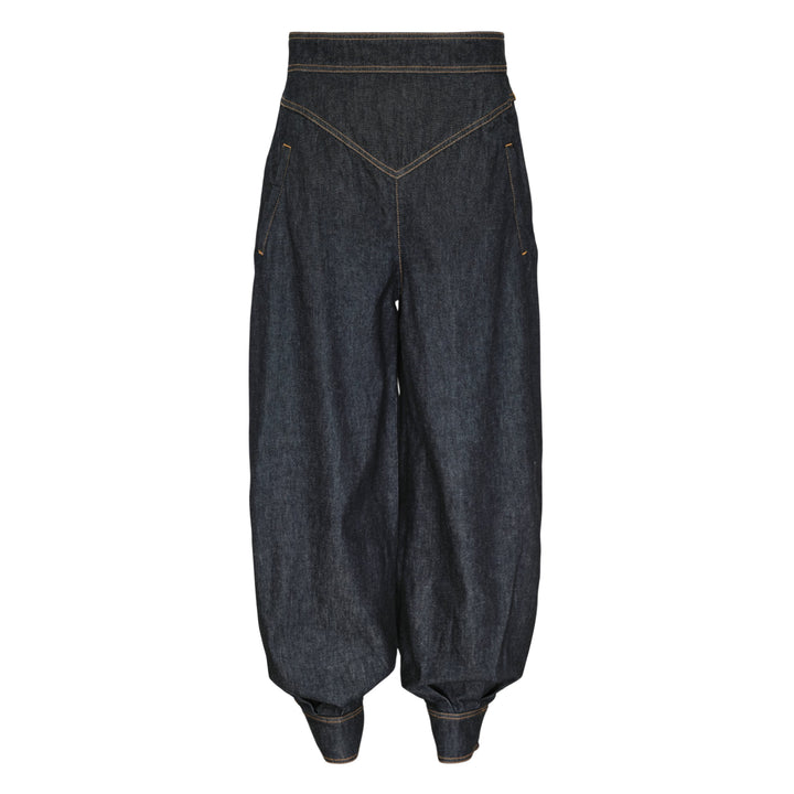 Denim Harem Pants