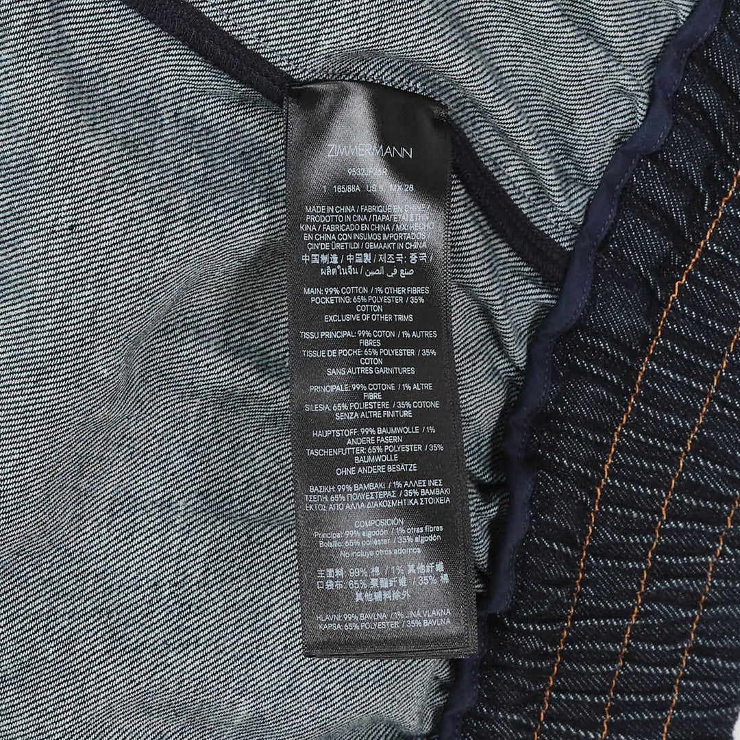 Denim Harem Pants
