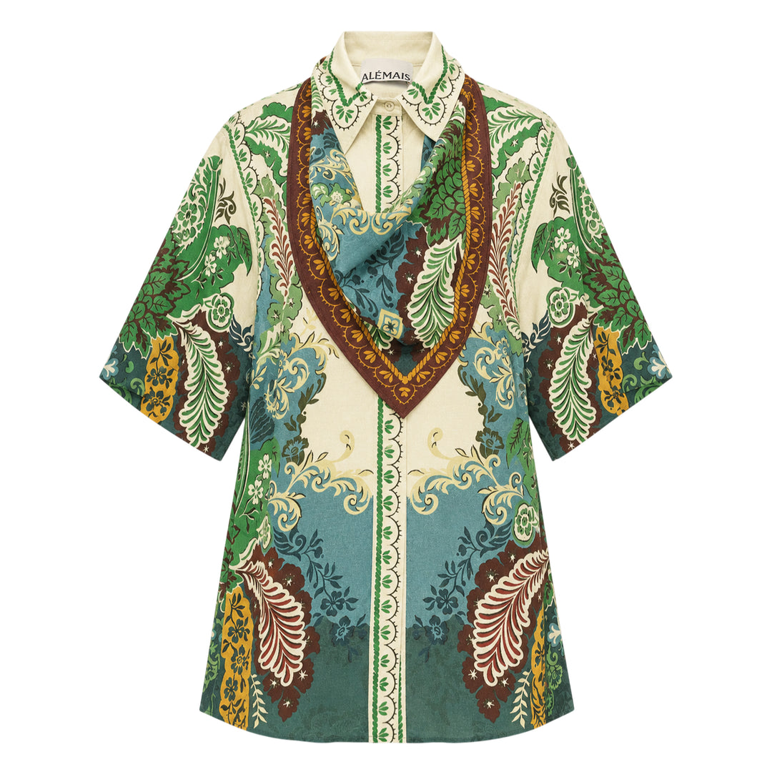 Florence Paisley Print Shirt