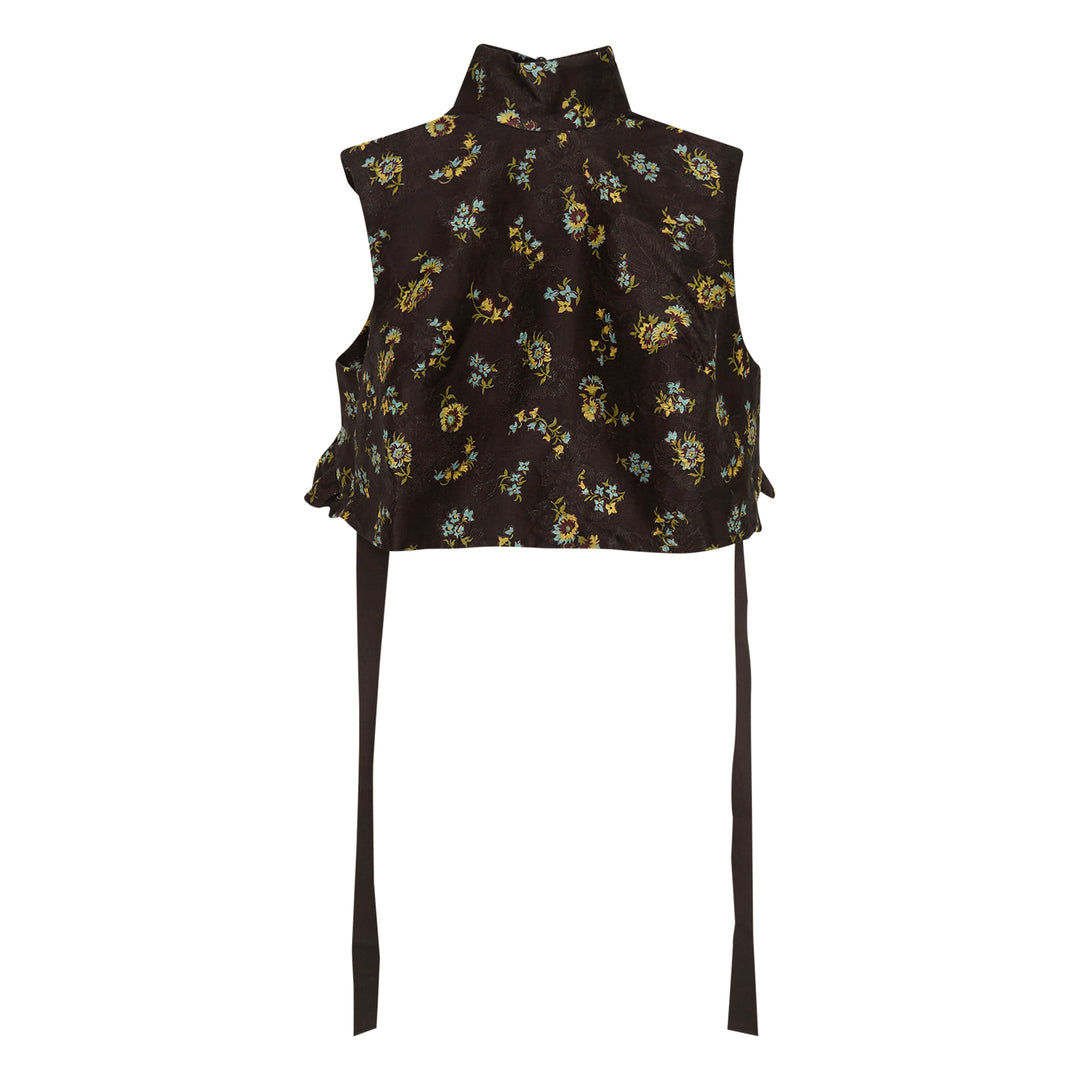 Lilah Ruffled Floral Top